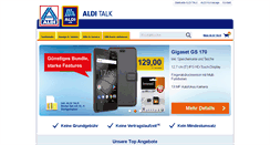 Desktop Screenshot of alditalk.de